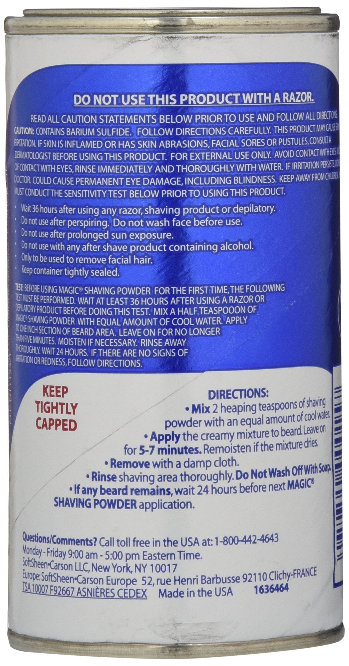 SoftSheen-Carson Magic Regular Strength Shaving Powder, 5 oz