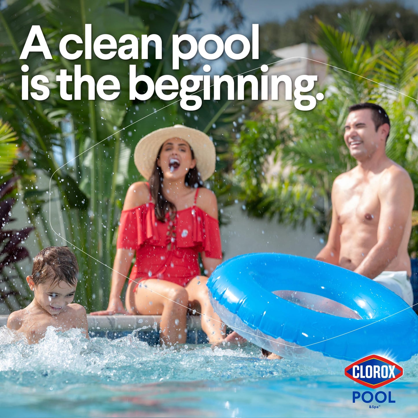 Clorox Pool&Spa XTRABLUE 3” Chlorinating Tablets, Individually Wrapped, Kills Bacteria & Stops Algae (35 LB)