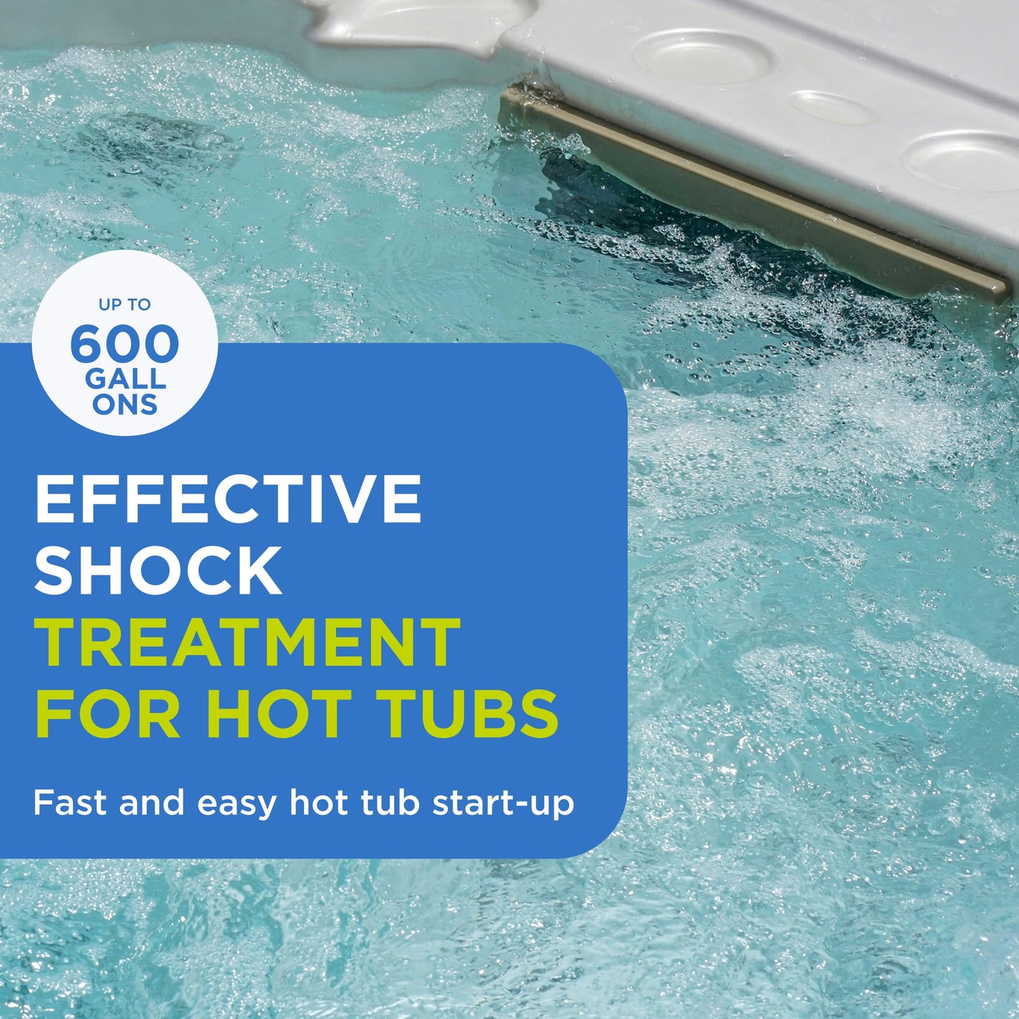 FROG Jump Start and Pipe & Jet Cleanser for Hot Tubs - Start-Up Chlorine Shock and Single Dose Deep Clean Purge Cleaner - Hot Tub Set Up & Treatment - 1 Pack