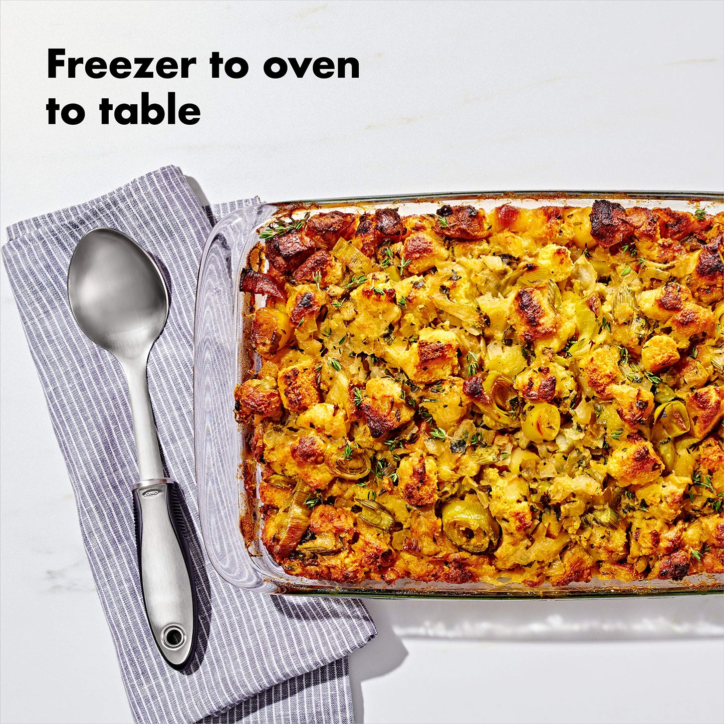 OXO Good Grips Glass 3 Qt Baking Dish with Lid